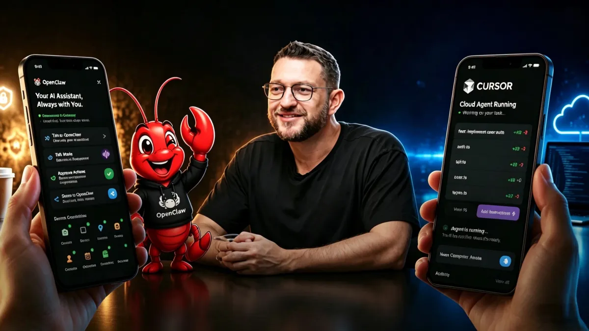 OpenClaw and Cursor Just Went Mobile. It‘s Not About Apps — It’s About Where Work Happens.