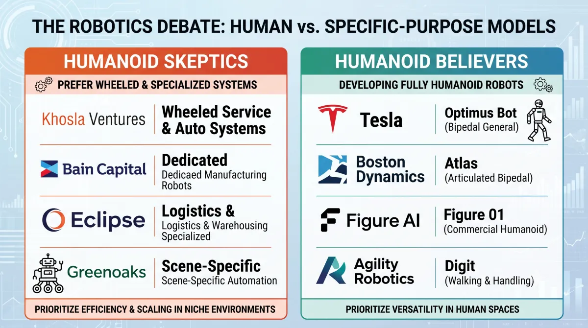 The Great Humanoid Debate: Silicon Valley Is Split on Whether Robots Should Have Legs