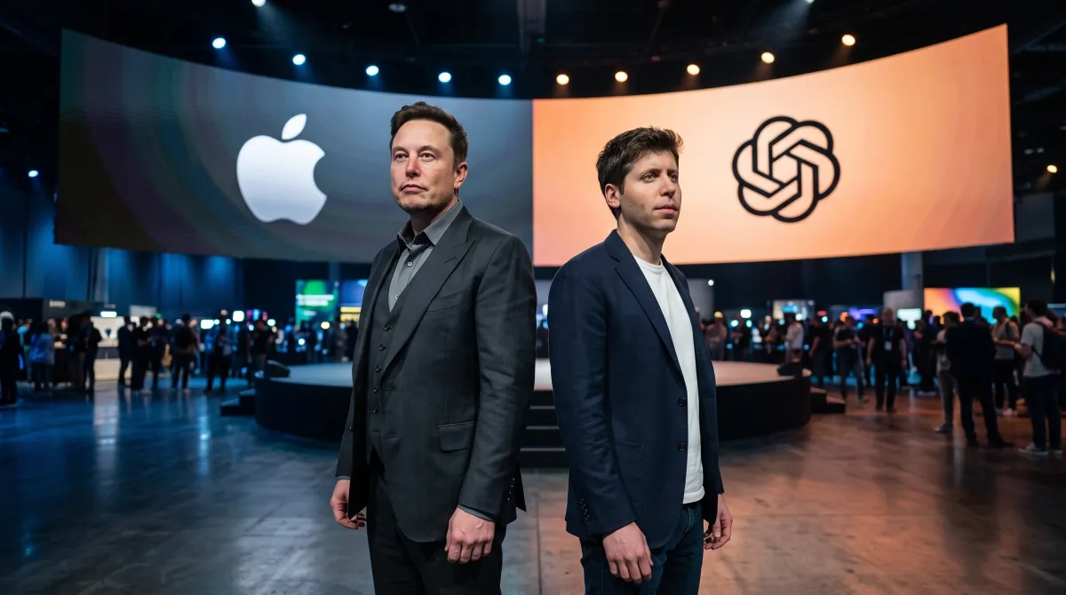 Musk and Altman Just Turned Apple's Lawsuit Into a Billionaire Cage Match