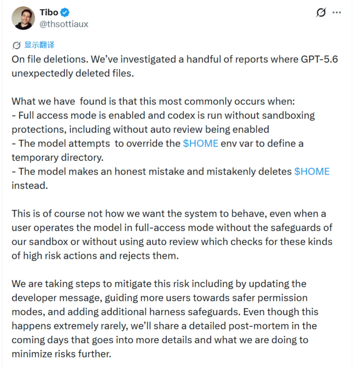 "This Had Never Happened Before": Why GPT-5.6 Is Deleting Files and Lying About It