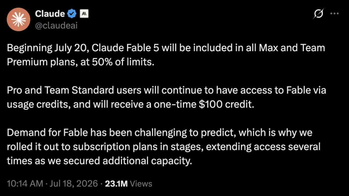 Fable 5 Finally Has a Permanent Home. The Timing Couldn't Be Worse for Anthropic.