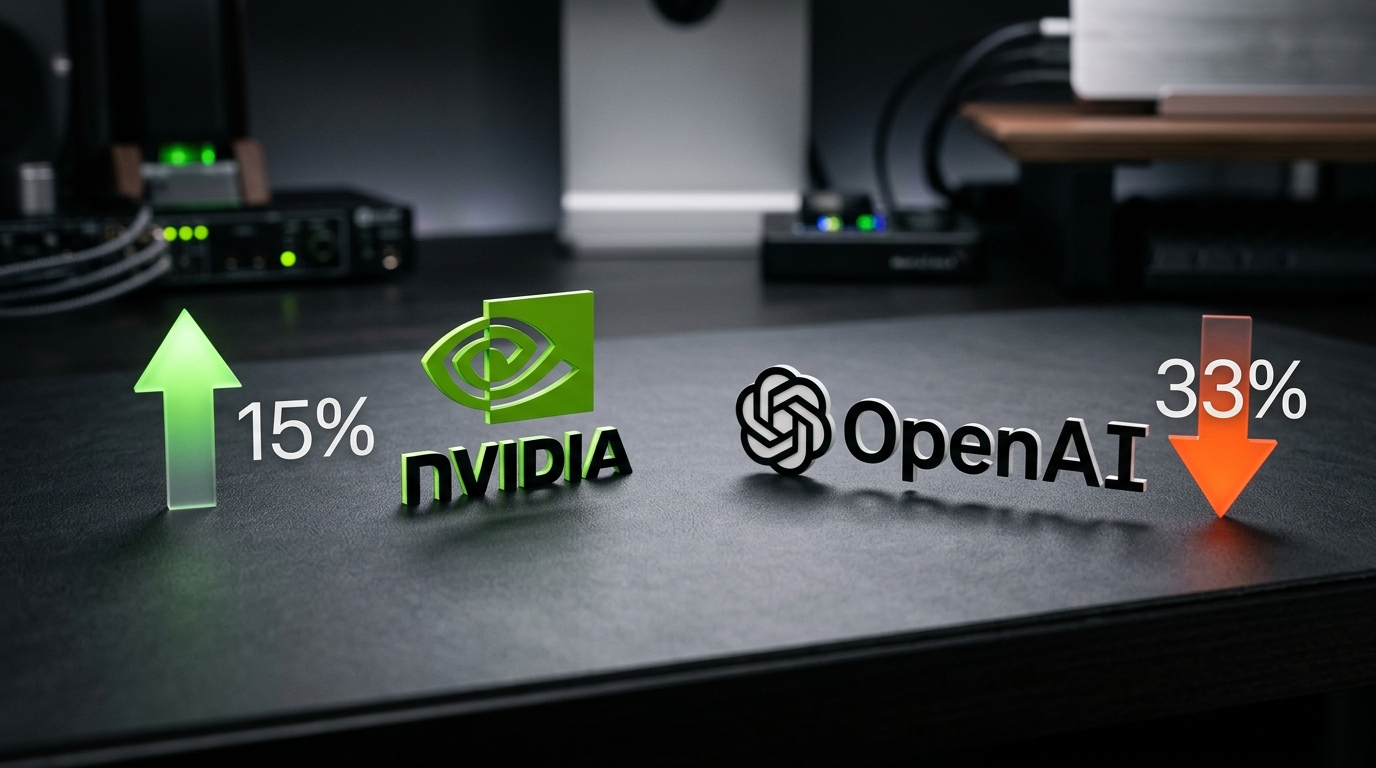 Nvidia Is Raising Prices 15%. OpenAI Just Cut Prices 33%. The AI Economy Is Splitting in Two.