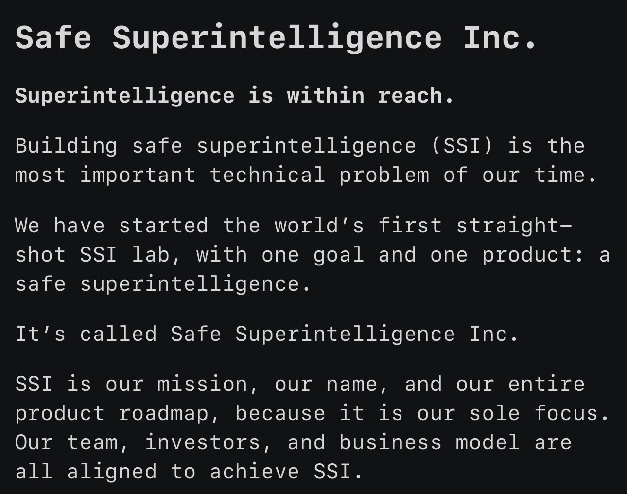 Ilya's SSI: The First Real Test of "AI Can Change Itself"